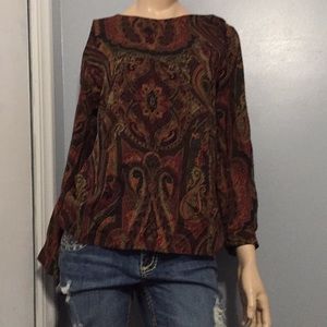 ⭐️Leslie Fay Sporteear Buttoned LS Blouse ⭐️